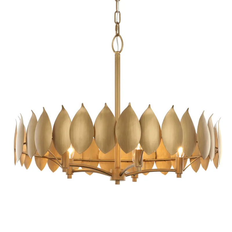 Petal Reign 5 Light Pendant — Modern Lights LED Pendant Lights 25.0W 