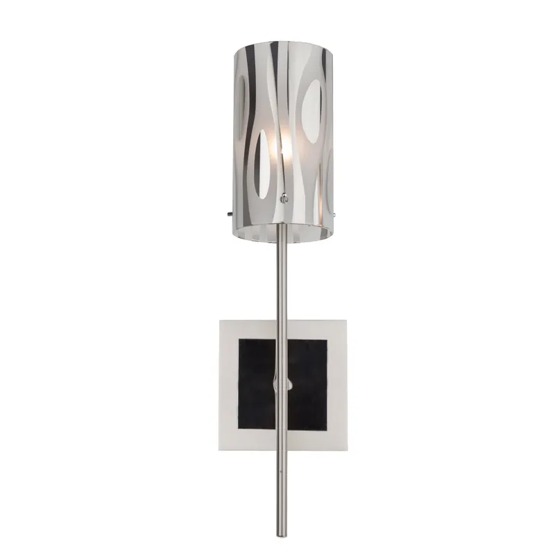 Chroman Empire 1 Light Chrome Wall Sconce — Modern Lights LED Wall Lights 5.0W 