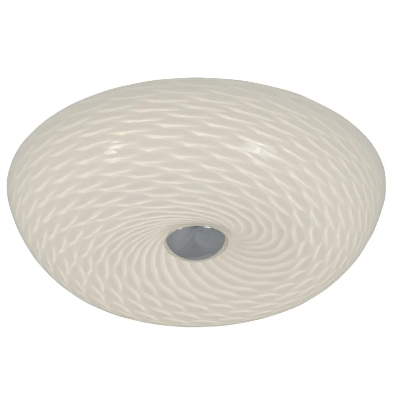 Swirled 2 Light Small Flush Mount — Modern Lights LED Wall Lights 24.0W 