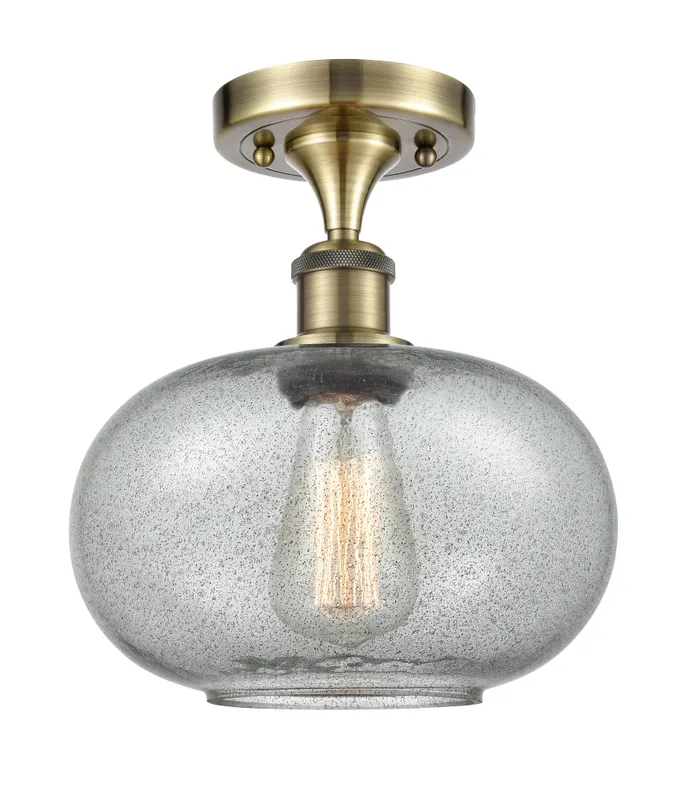 Ballston Semi-Flush Mount - Polished Chrome Elegance — Modern Lights LED Ceiling Lights  