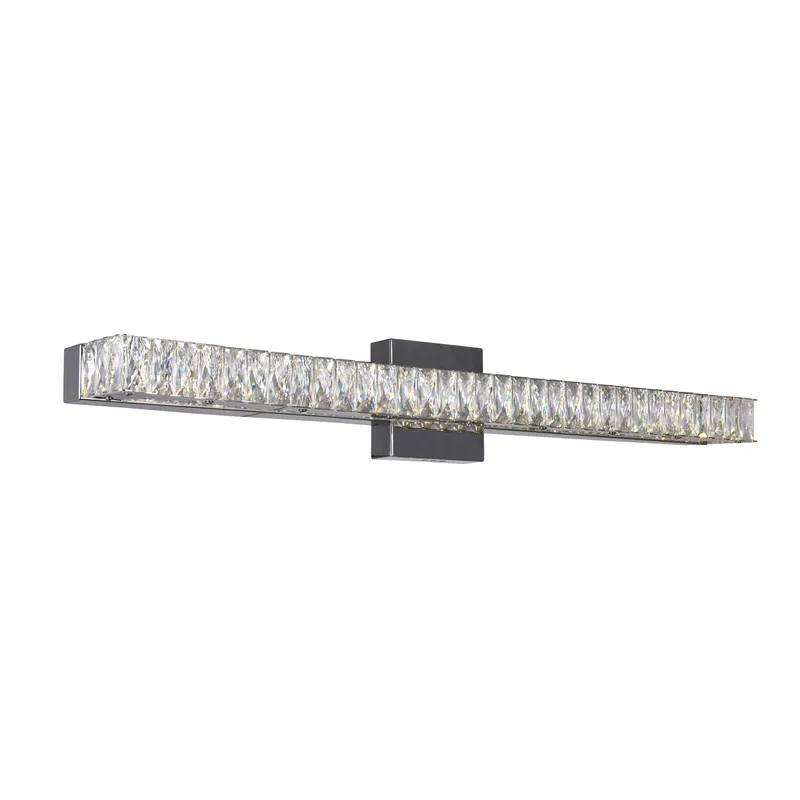Milan Vanity Lights Chrome Integrated LED — Modern Lights LED Wall Lights 10.0W 