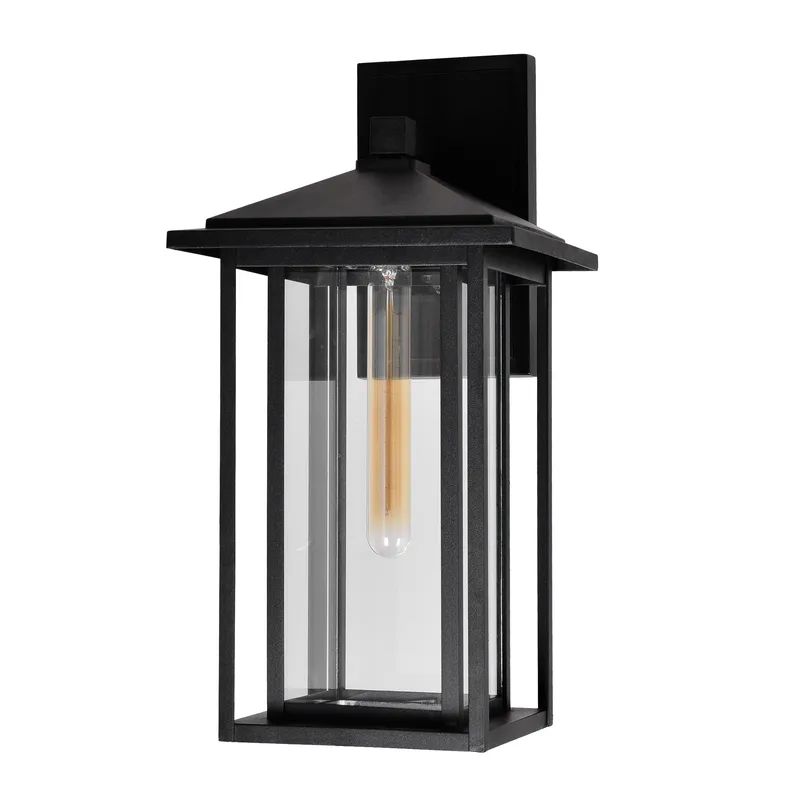 Crawford Outdoor Wall Lights 1 Black — Modern Lights LED Wall Lights 60.0W 