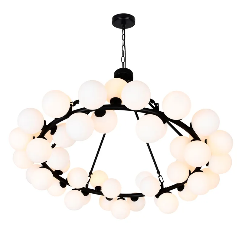Arya Chandeliers 45 Light Black — Modern Lights LED Pendant Lights 7.0W 