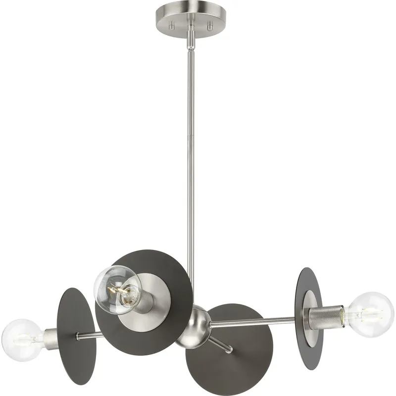 Trimble Collection Four-Light Chandelier — Progress Lighting LED Landscape Lights  