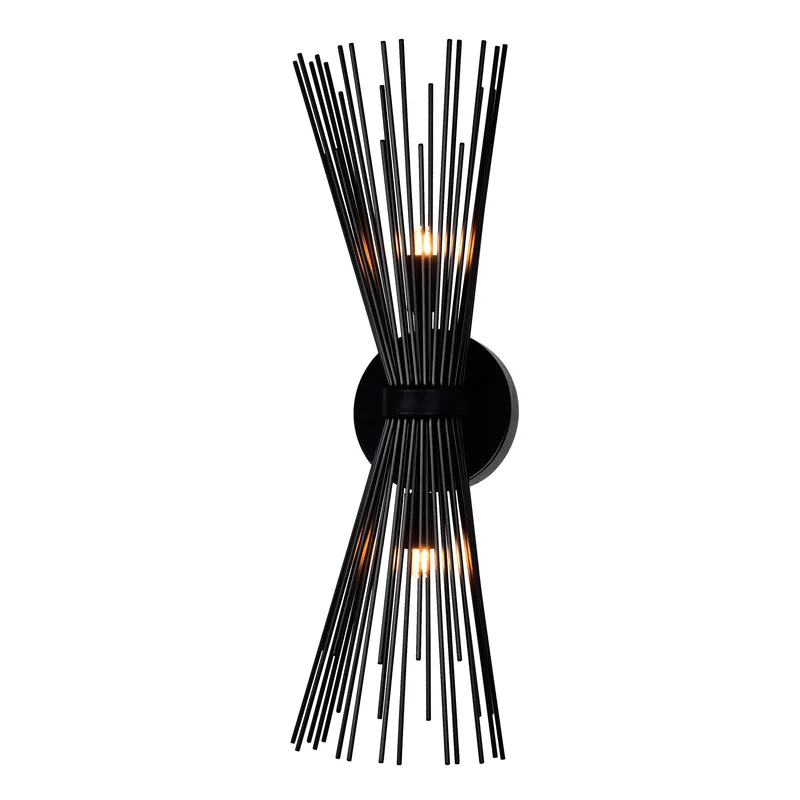 Savannah Wall Lights Black 2 Lights — Modern Lights LED Wall Lights 40.0W 