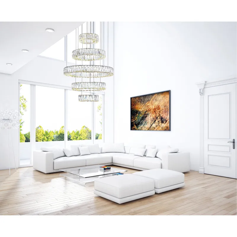 Madeline Chandeliers Chrome Finish 5 Lights — Modern Lights LED Pendant Lights 100.0W 