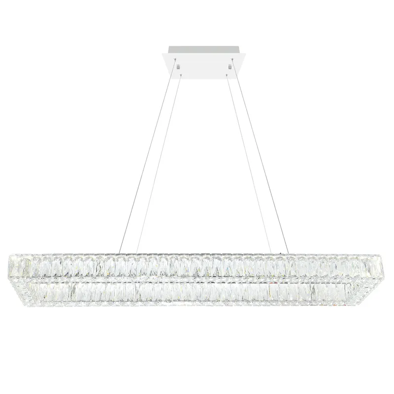 Felicity Chandeliers 44in Chrome LED — Modern Lights LED Pendant Lights 68.0W 