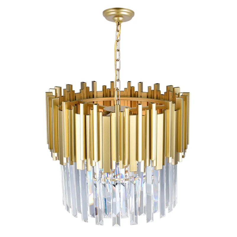 Deco Chandeliers 4 Light Medallion Gold — Modern Lights LED Pendant Lights 60.0W 