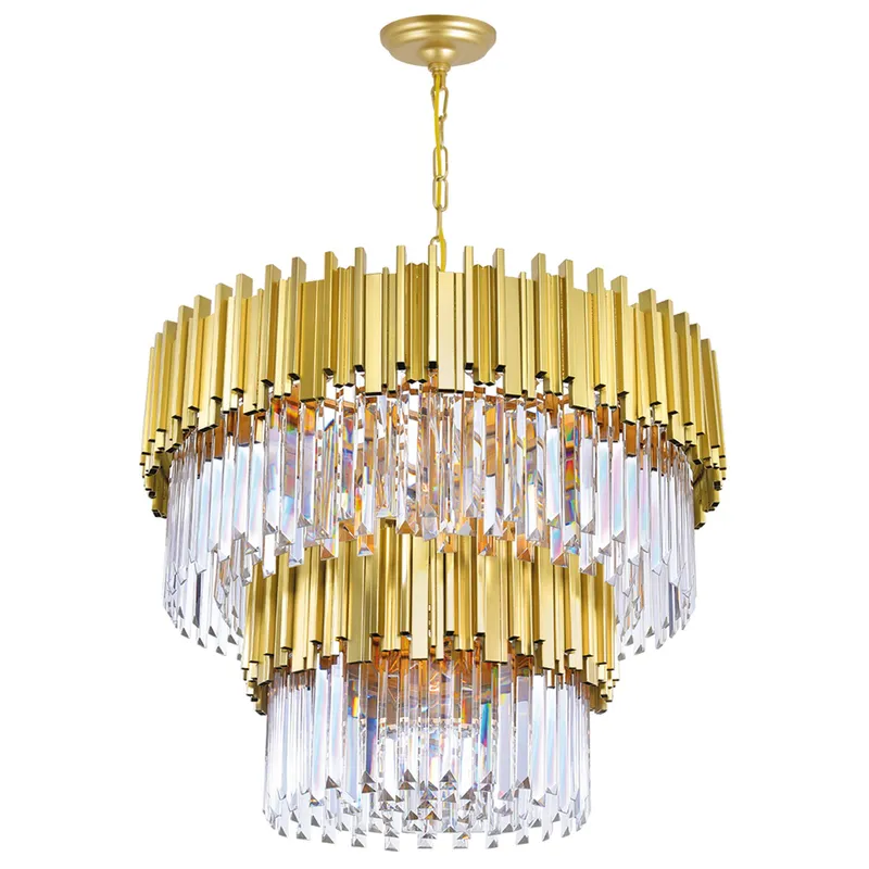 Deco Chandeliers Medallion Gold 12 Lights — Modern Lights LED Pendant Lights 60.0W 