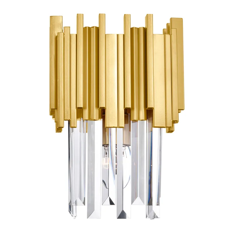 Deco Wall Lights 1 Medallion Gold Finish — Modern Lights LED Wall Lights 60.0W 