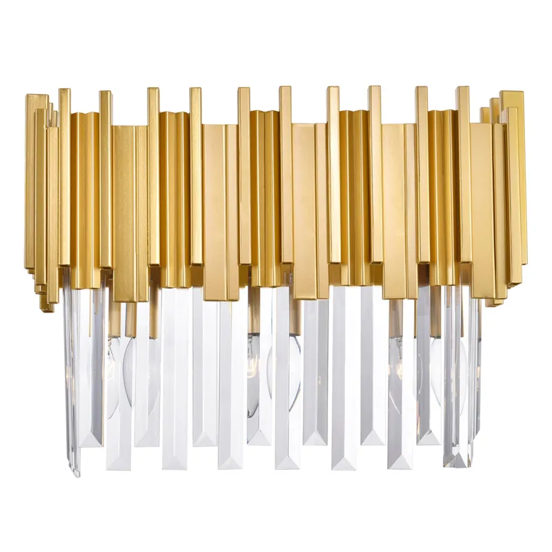 Deco Vanity Lights Medallion Gold 3 Lights — Modern Lights LED Wall Lights 60.0W 