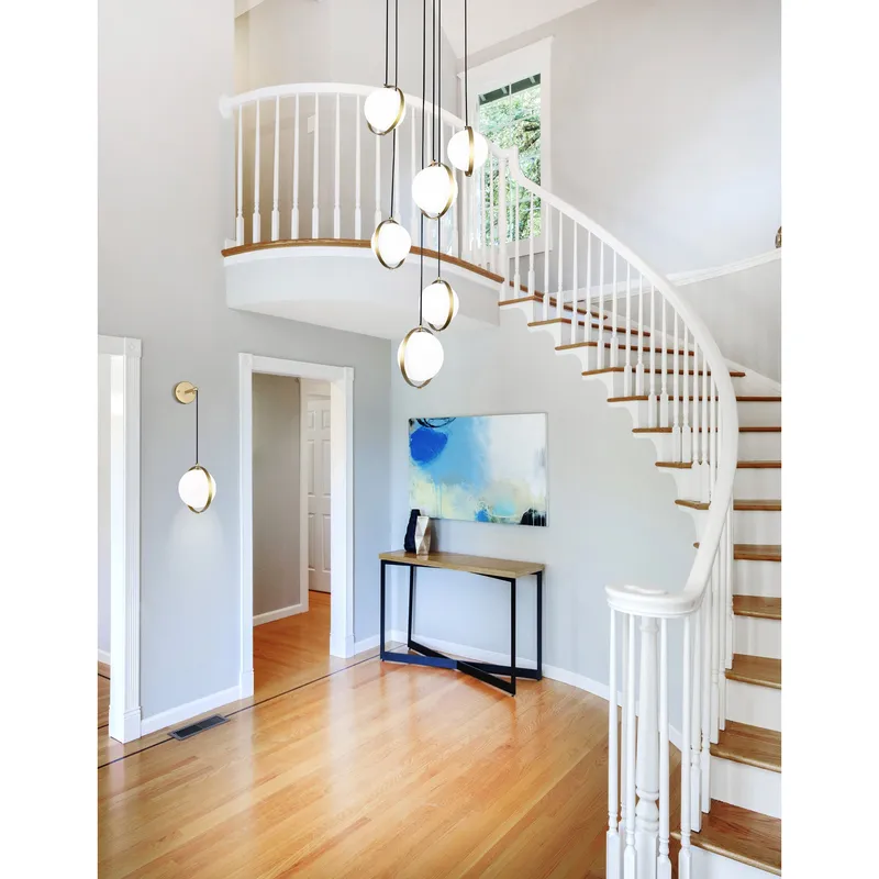 Da Pendants 6 Lights Medallion Gold — Modern Lights LED Pendant Lights 7.0W 