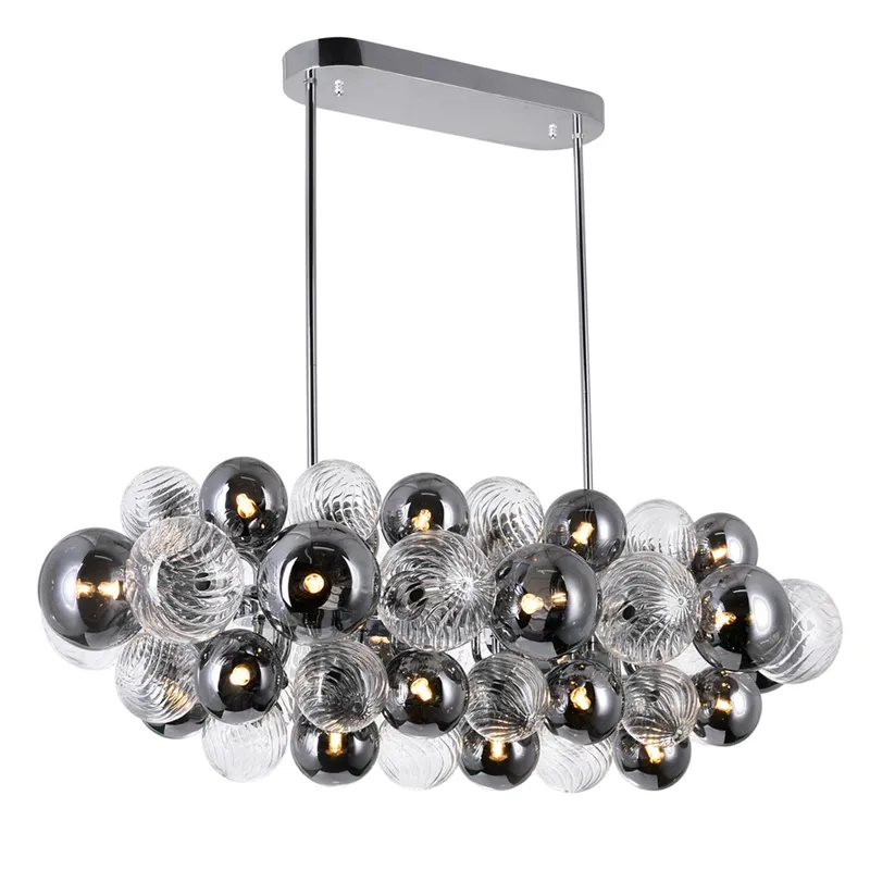 Pallocino Chandeliers 27 Light Chrome Finish — Modern Lights LED Pendant Lights 5.0W 