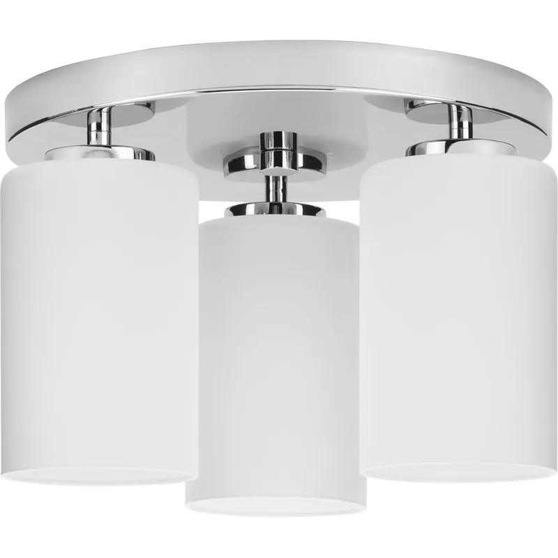 Cofield Collection 12 in. Three-Light Flush Mount P350238 — Progress Lighting LED Post Top Lights  