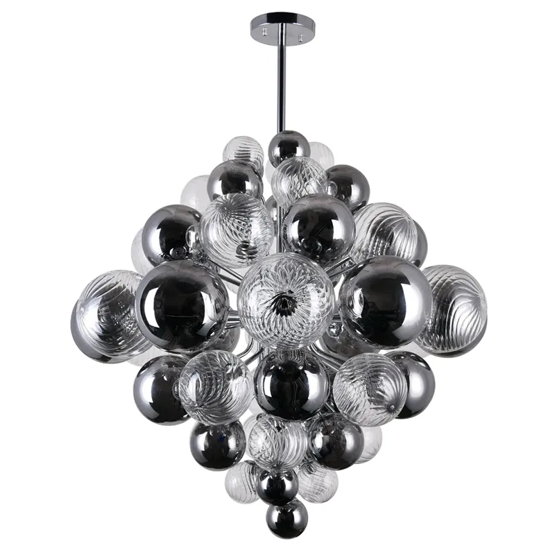 Pallocino Chandeliers 27 Light Chrome — Modern Lights LED Pendant Lights 5.0W 