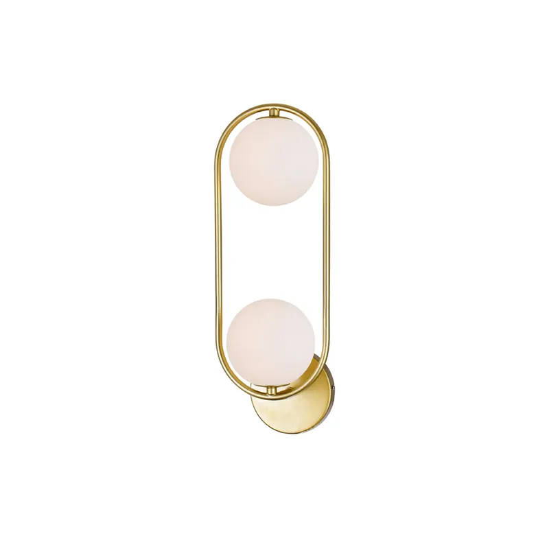 Celeste Wall Lights 2 Medallion Gold Metal — Modern Lights LED Wall Lights 5.0W 