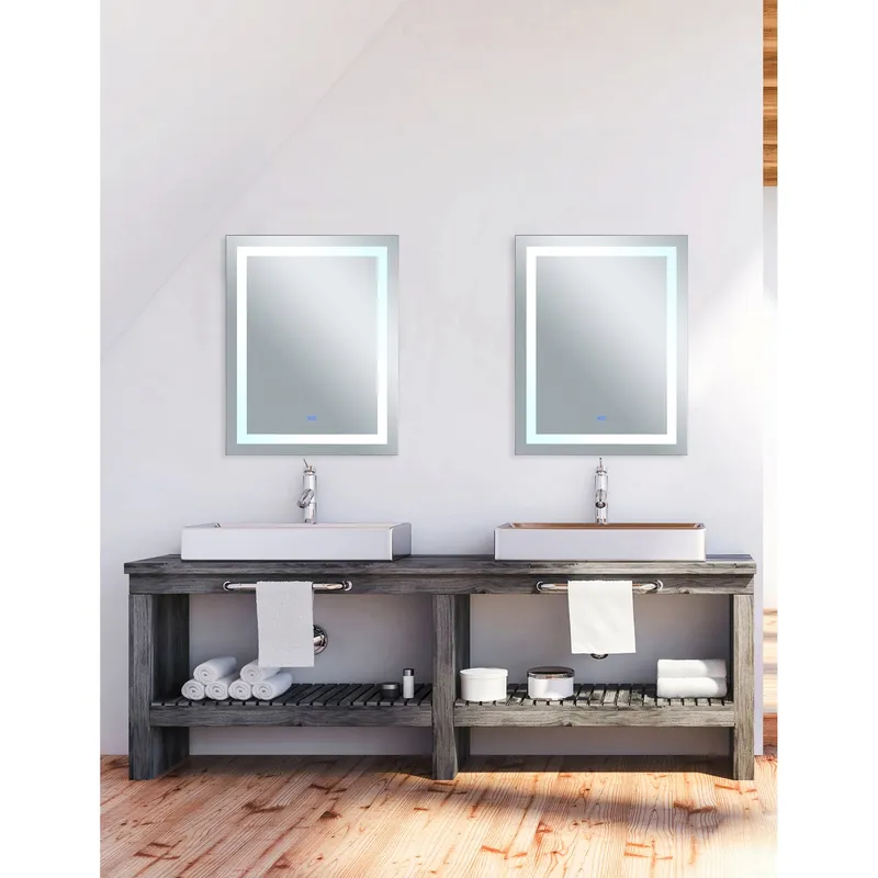 Abril Mirrors White Integrated LED 32x40 — Modern Lights LED General Lighting 23.0W 