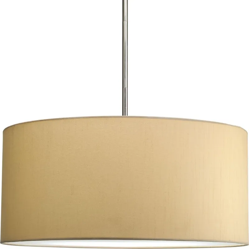 Markor Collection 22" Drum Shade for Use with Markor Pendant Kit — Progress Lighting LED Landscape Lights  