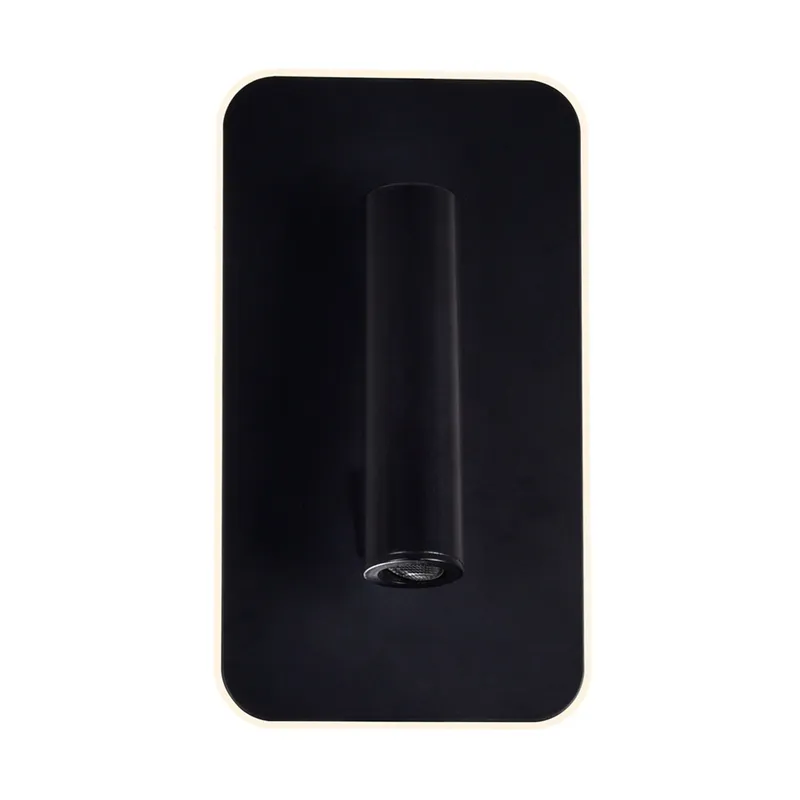 Private Wall Lights Matte Black Adjustable — Modern Lights LED Wall Lights 6.0W 
