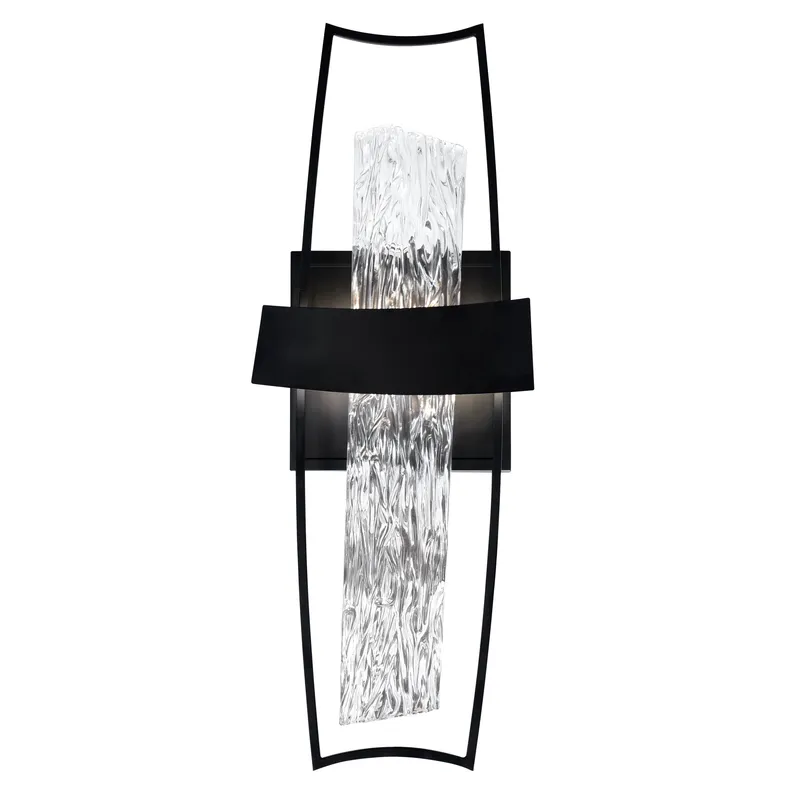 Guadiana Wall Lights Black Satin Gold LED — Modern Lights LED Wall Lights 5.0W 