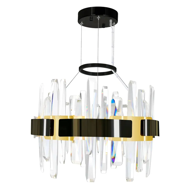 Aya Chandeliers Integrated LED Pearl Black — Modern Lights LED Pendant Lights 35.0W 