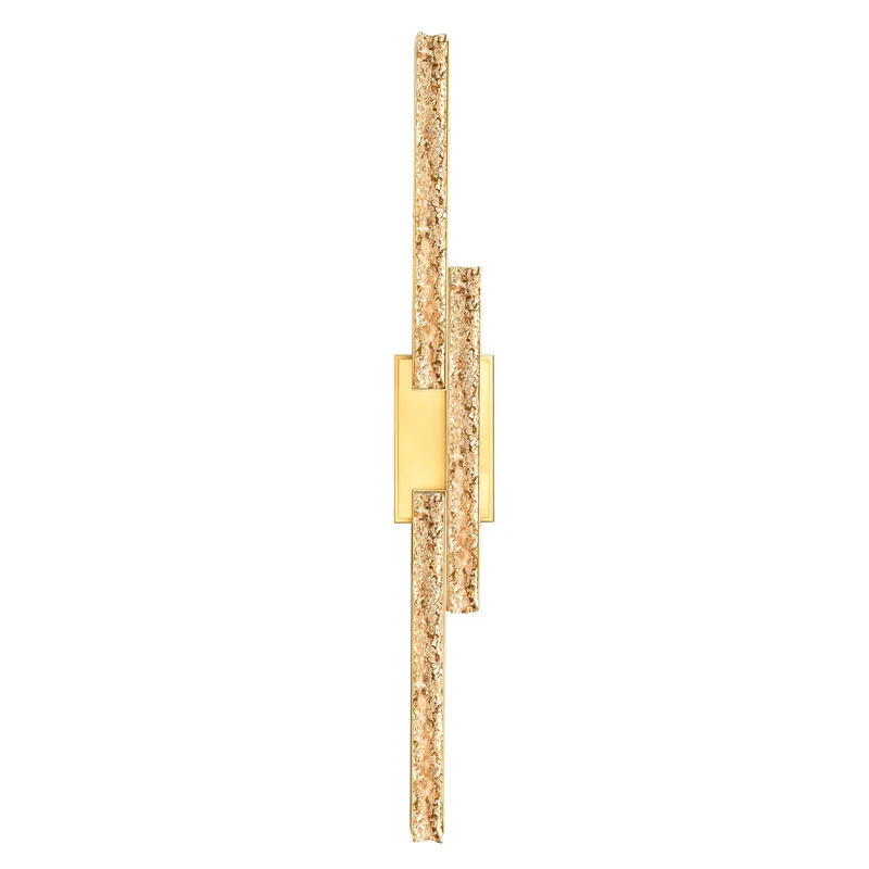 Stagger Vanity Lights Brass 36in Integrated LED — Modern Lights LED Wall Lights 30.0W 