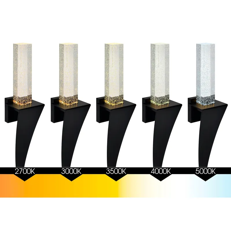 Catania Wall Lights Black LED Metal — Modern Lights LED Wall Lights 10.0W 