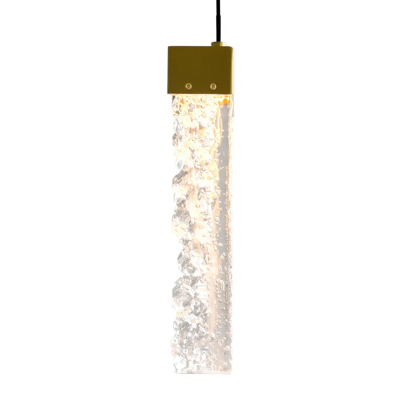 Lava Chandeliers Brass Handcrafted 48in LED — Modern Lights LED Pendant Lights 150.0W 