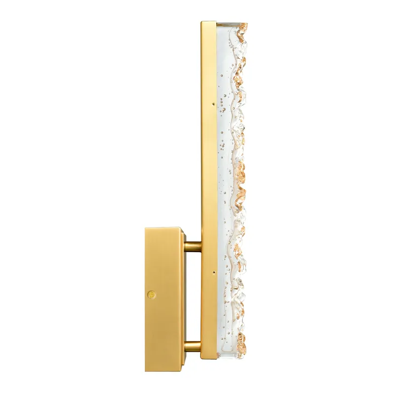 Stagger Wall Lights Brass Integrated LED — Modern Lights LED Wall Lights 10.0W 