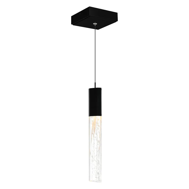 Greta Pendants 5in Black LED Metal Light — Modern Lights LED Pendant Lights 5.0W 