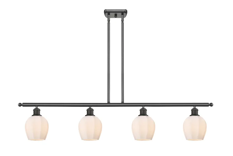 Ballston Island Light Cast Brass 48 Width — Modern Lights LED Linear Lights 6.0W 