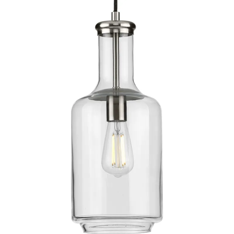 Latrobe Collection One-Light Clear Glass Pendant Light P500229 — Progress Lighting LED Landscape Lights  