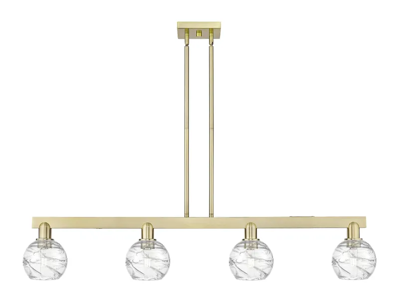 Arcadia Island Light Nine Inch Brass — Modern Lights LED Linear Lights  