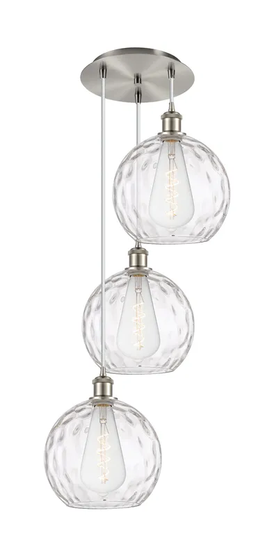 Ballston Multi Pendant Antique Brass Glass — Modern Lights LED Pendant Lights  
