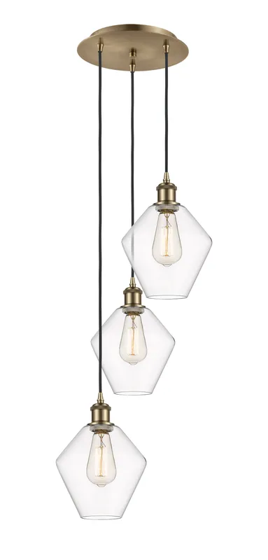 Ballston Multi Pendant Antique Brass Dimmable — Modern Lights LED Pendant Lights  