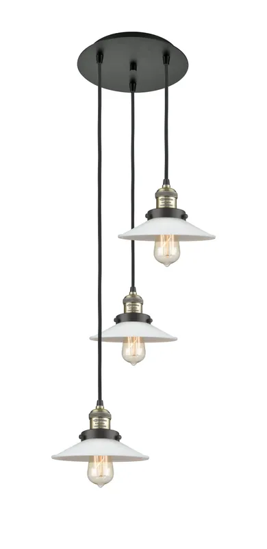 Franklin Restoration Multi Pendant Brass Steel — Modern Lights LED Pendant Lights  