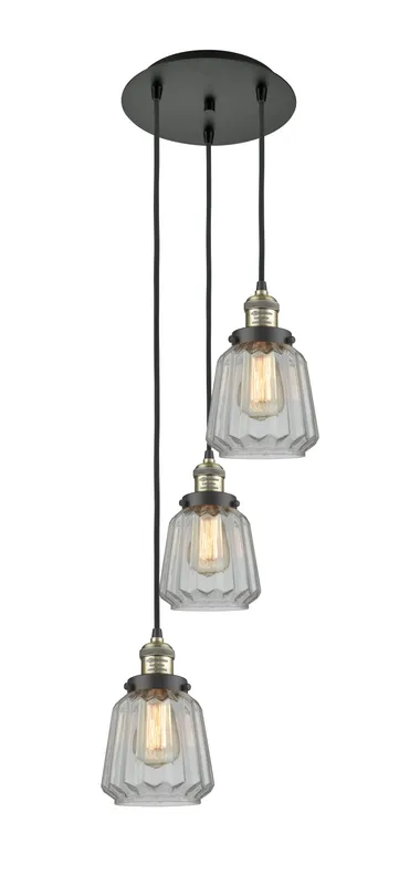 Franklin Restoration Multi Pendant Antique Brass — Modern Lights LED Pendant Lights  