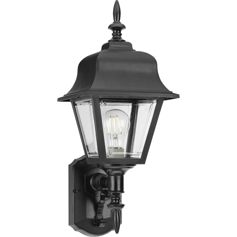 Non-Metallic Incandescent One-Light Wall Lantern P5656 — Progress Lighting LED Wall Lights  