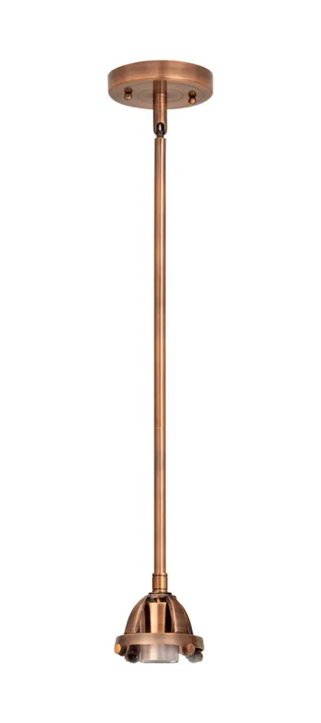 Nouveau 2 Mini Pendant Antique Copper Brass — Modern Lights LED Pendant Lights  