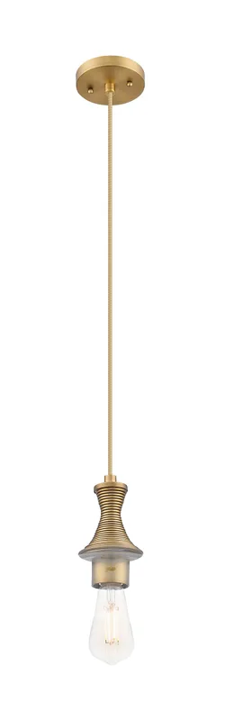 Ballston Mini Pendant Brushed Brass Finish — Modern Lights LED Pendant Lights  