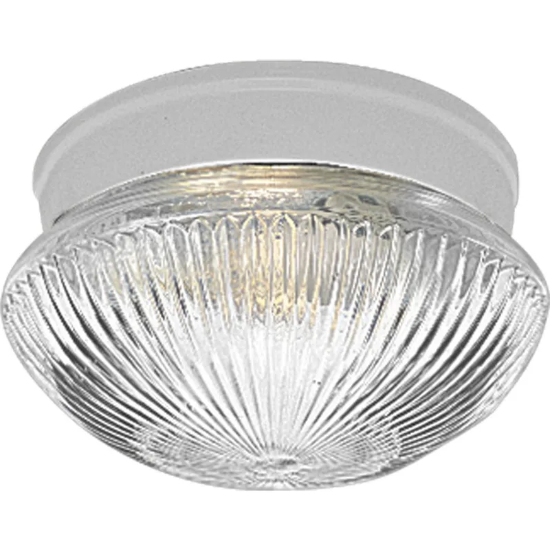 One-Light 7-1/2" Close-to-Ceiling — Progress Lighting LED Post Top Lights  