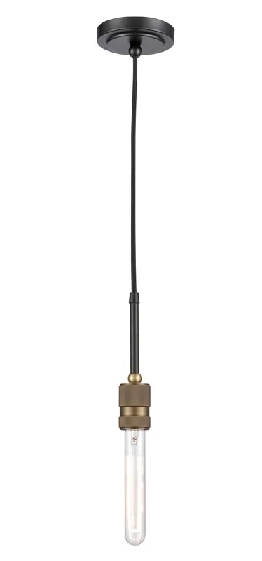 Ellis Mini Pendant Brass Steel Finish — Modern Lights LED Pendant Lights  