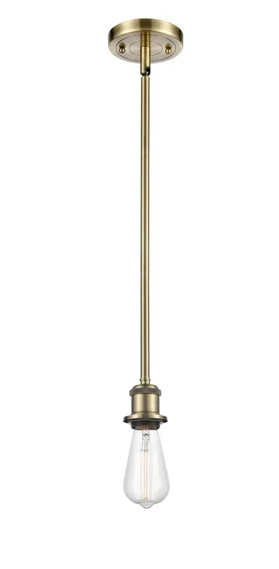 Ballston Mini Pendant Antique Brass Cast — Modern Lights LED Pendant Lights  
