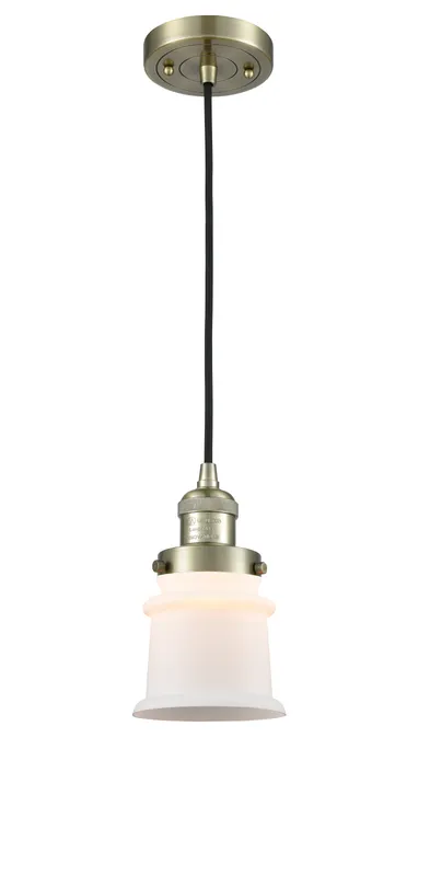 Franklin Restoration Mini Pendant Brass 5.25 — Modern Lights LED Pendant Lights 6.0W 