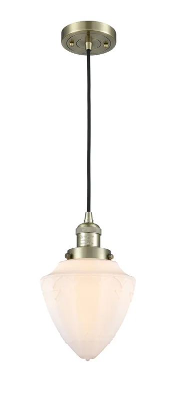 Franklin Restoration Mini Pendant Brass 7 inch — Modern Lights LED Pendant Lights  