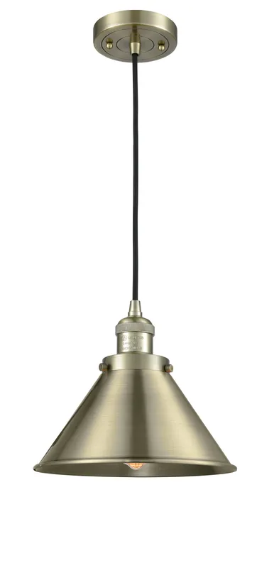 Franklin Restoration Antique Brass Cast Brass — Modern Lights LED Pendant Lights 6.0W 