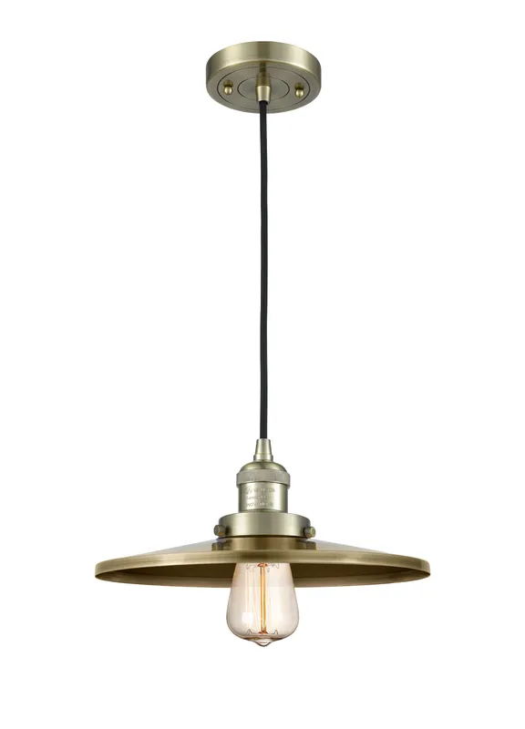 Franklin Restoration Cast Brass Antique Brass — Modern Lights LED Pendant Lights 6.0W 