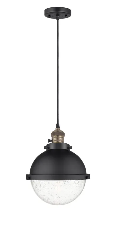 Franklin Restoration Black Antique Brass — Modern Lights LED Pendant Lights 6.0W 