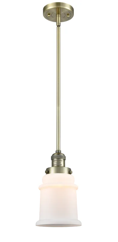 Franklin Restoration Antique Brass Steel 6W — Modern Lights LED Pendant Lights 6.0W 