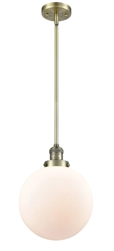 Franklin Restoration Mini Pendant Brass Glass — Modern Lights LED Pendant Lights  